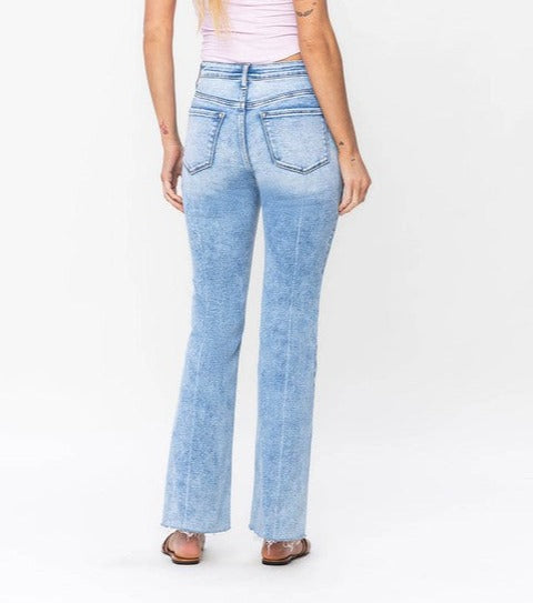 Vervet-High rise bootcut jeans