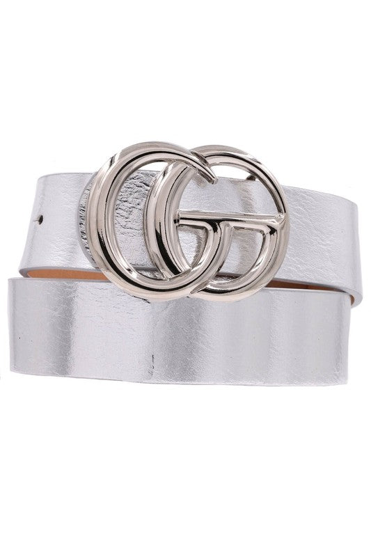 Get the belt-Silver/Silver