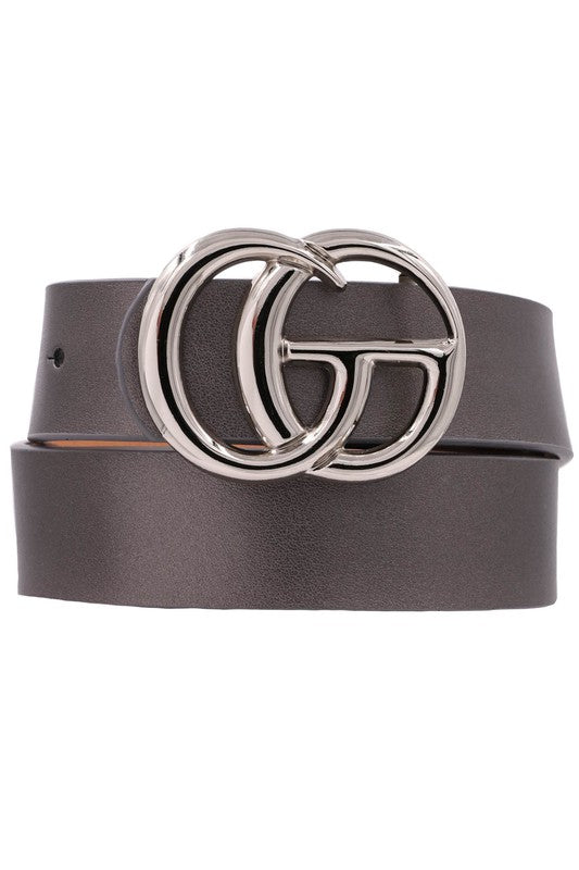 Get the belt-Gunmetal/Silver