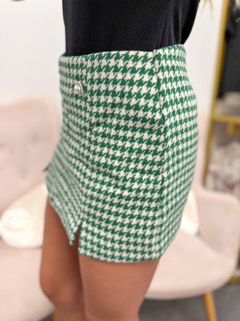 Houndstooth Hottie-Green