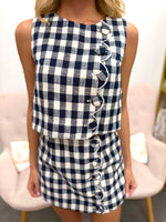 Gingham & Grace-Navy