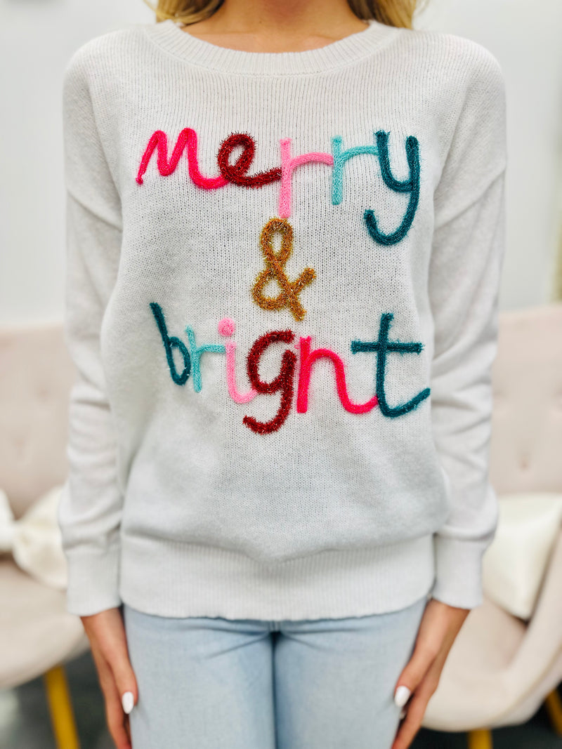 Merry & Bright-White