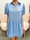 Bubble Trouble-Chambray