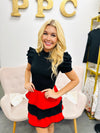 Team Spirit Skirt-Red/Black