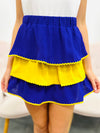 Team Spirit Skirt-Purple/Yellow