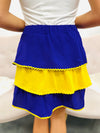 Team Spirit Skirt-Purple/Yellow