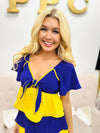 Team Spirit Top-Purple/Yellow