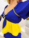 Team Spirit Top-Purple/Yellow