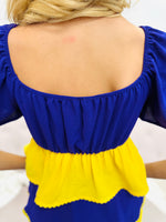 Team Spirit Top-Purple/Yellow