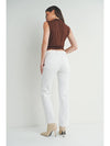 Just USA-White Straight Leg