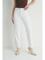 Just USA-White Straight Leg
