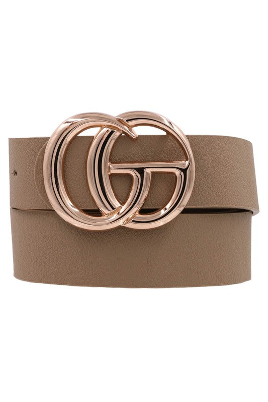 Plus size  Get the belt- Taupe