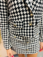 Houndstooth beauty-Skirt