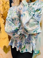 Fab florals-Blue Multi