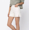 Judy Blue-Ecru cut off shorts