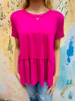 Lovers forever-Hot Pink - Top